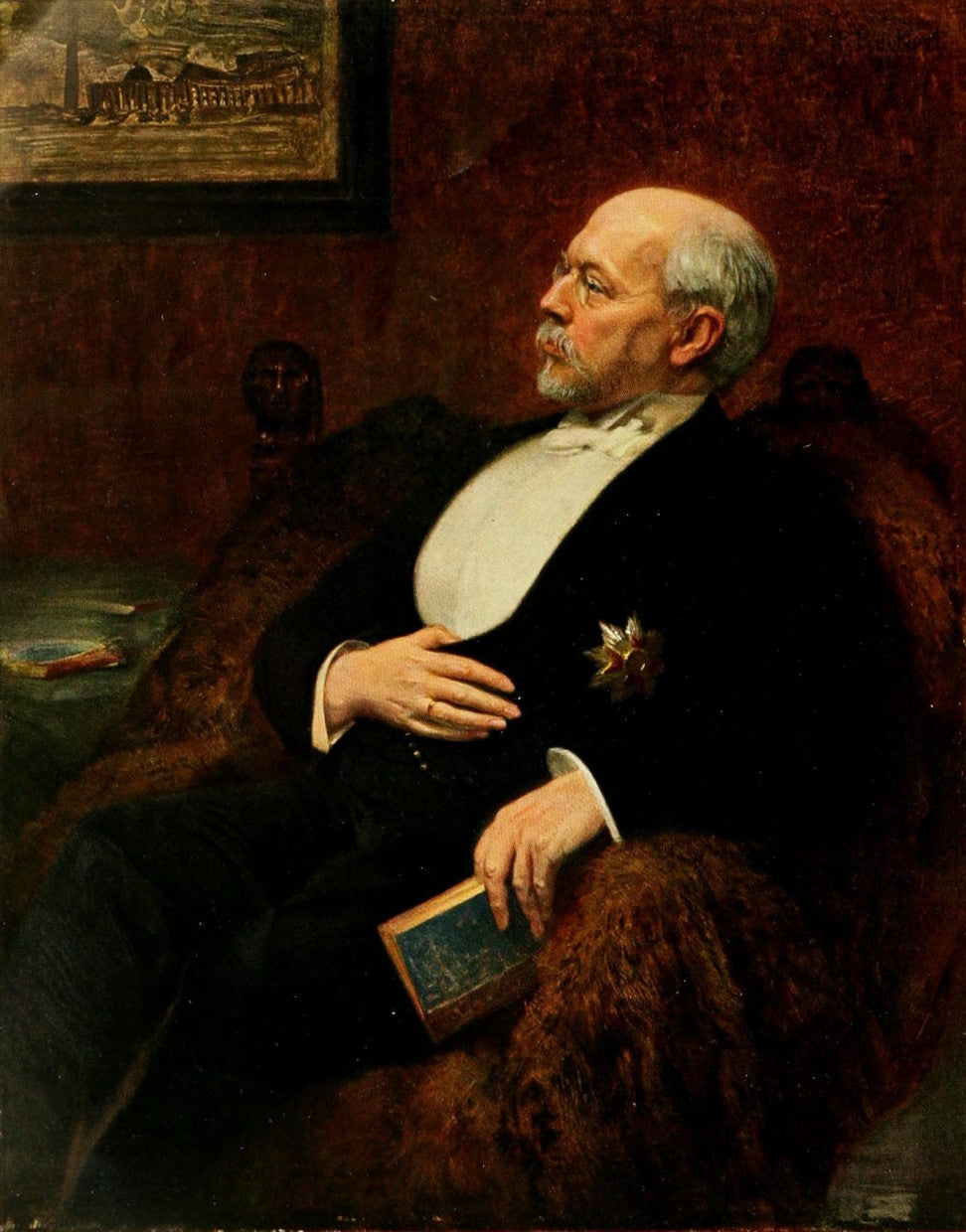 rtrait of Doktor Georg Freiherr von Hertling by Paul Beckert,A3(16x12")Poster