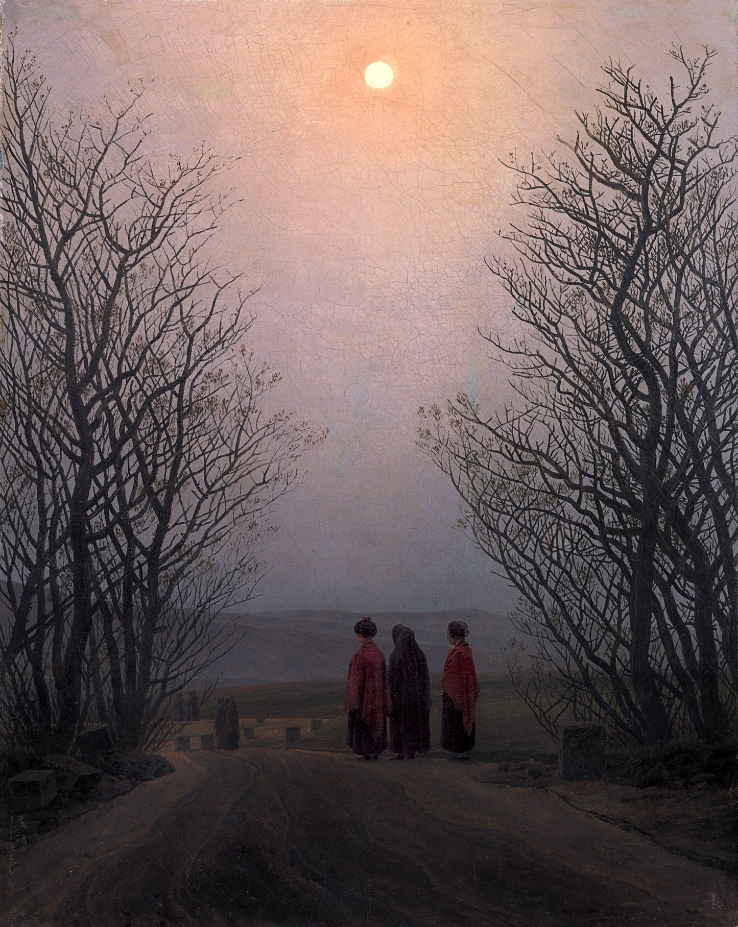 Easter Morning, vintage artwork by Caspar David Friedrich, 12x8" (A4) Poster