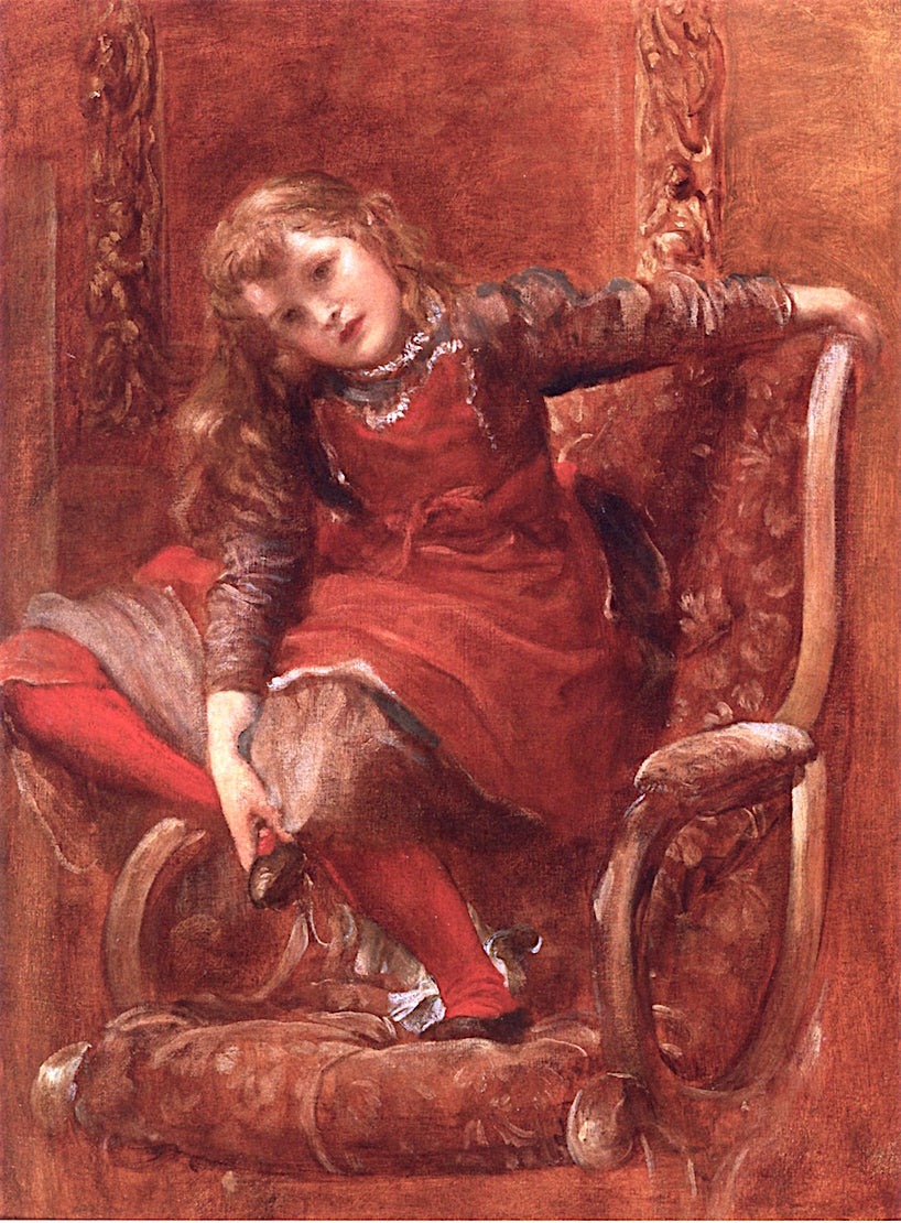 Blanche, vintage artwork by George Frederic Watts, A3 (16x12") Poster Print