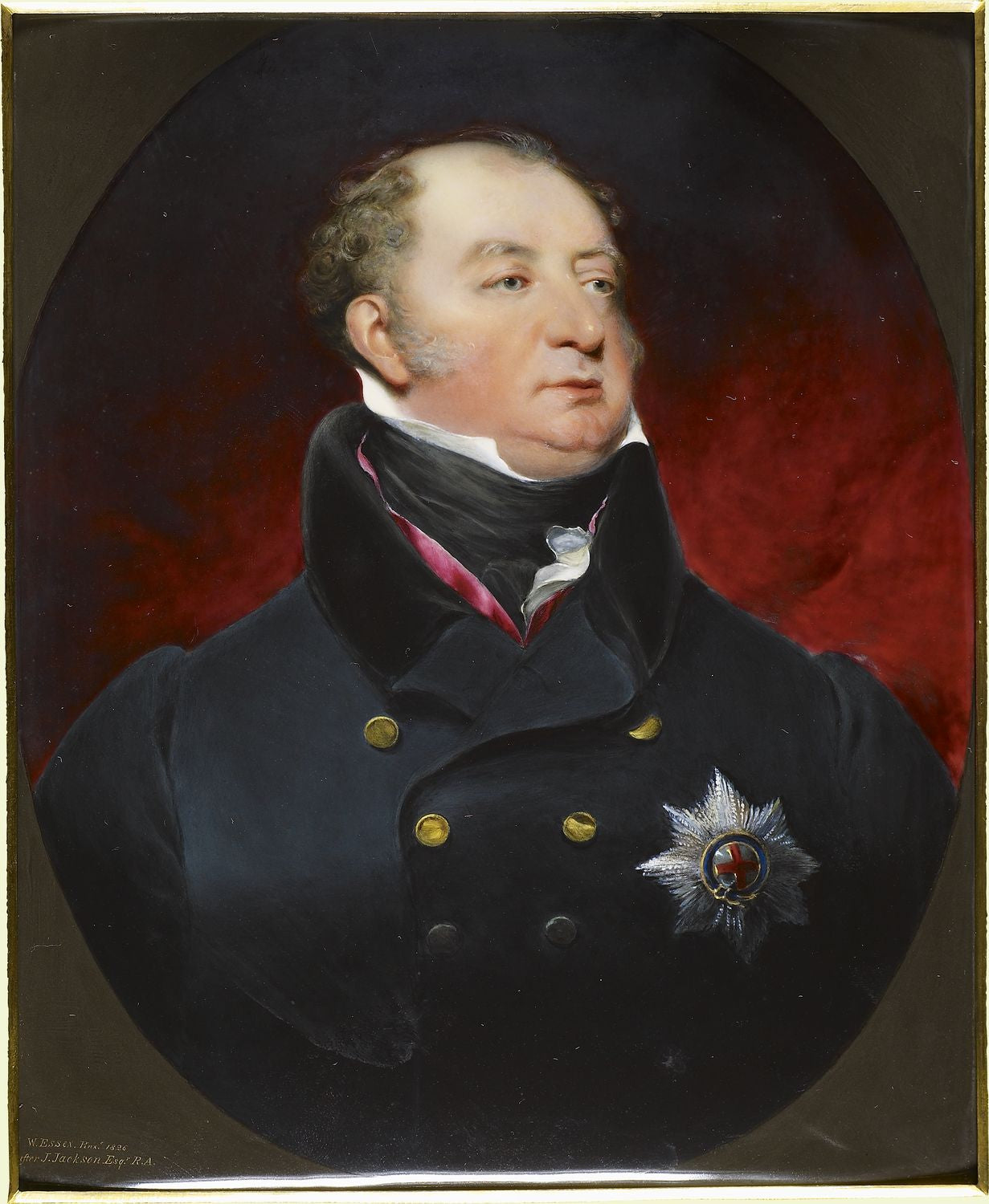 Frederick, Duke of York (1763-1827), vintage artwork by John Jackson, 12x8" (A4) Poster