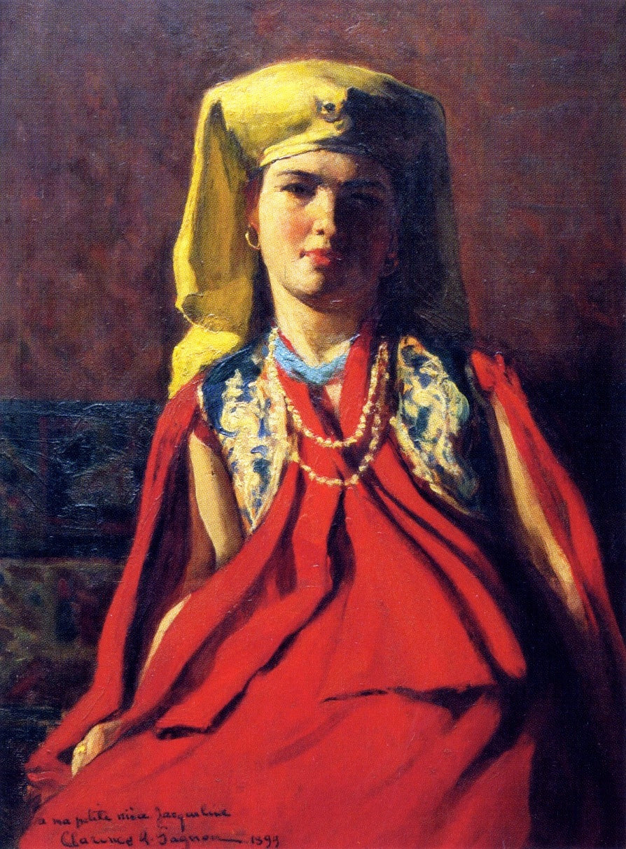 Armenian Woman by Clarence Gagnon,16x12(A3) Poster