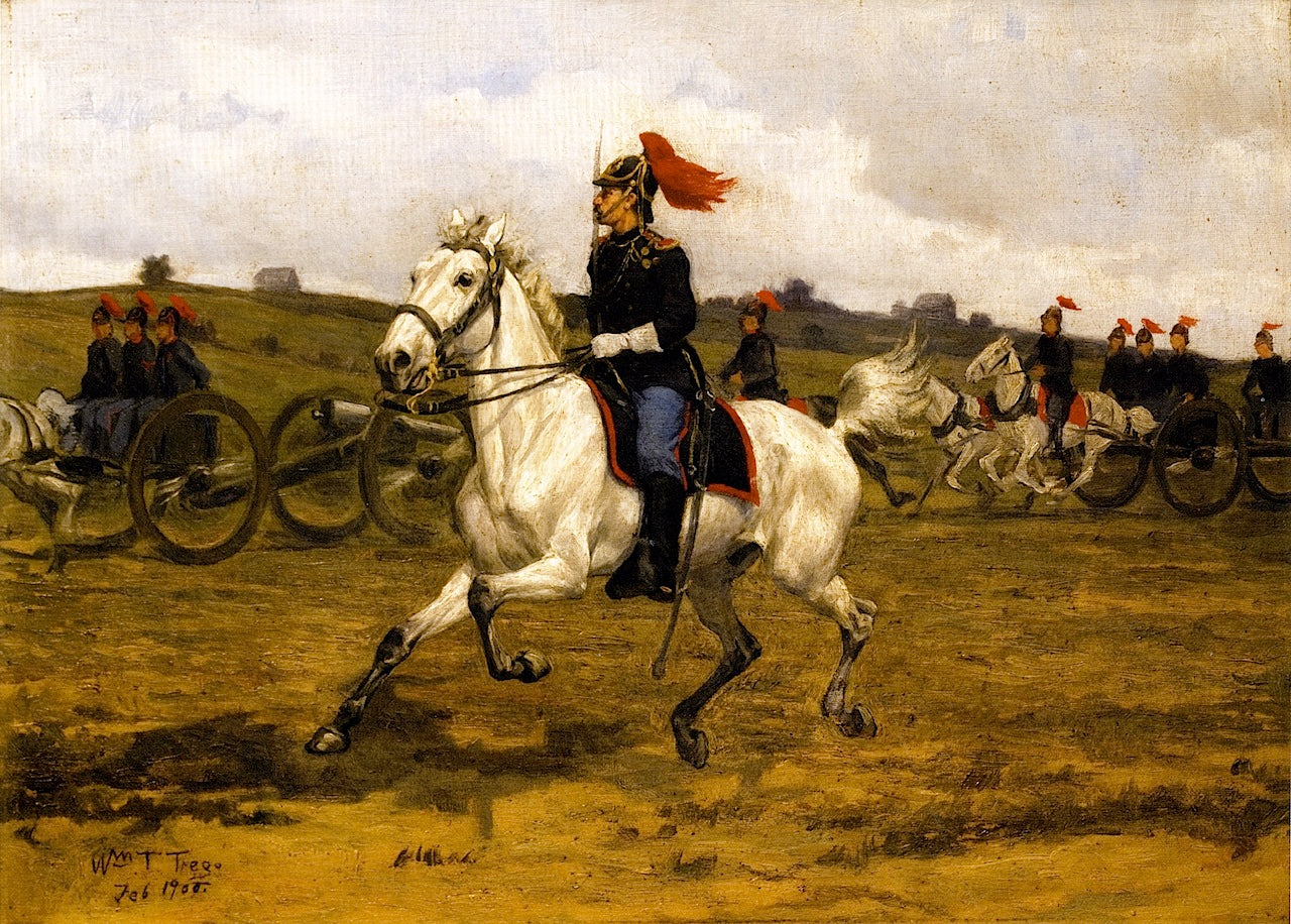Lieutenant of LIght Artillery by William Trego,A3(16x12")Poster