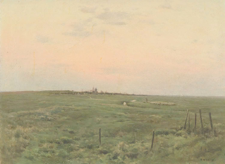 Landscape, France by Charles Harold Davis,A3(16x12")Poster