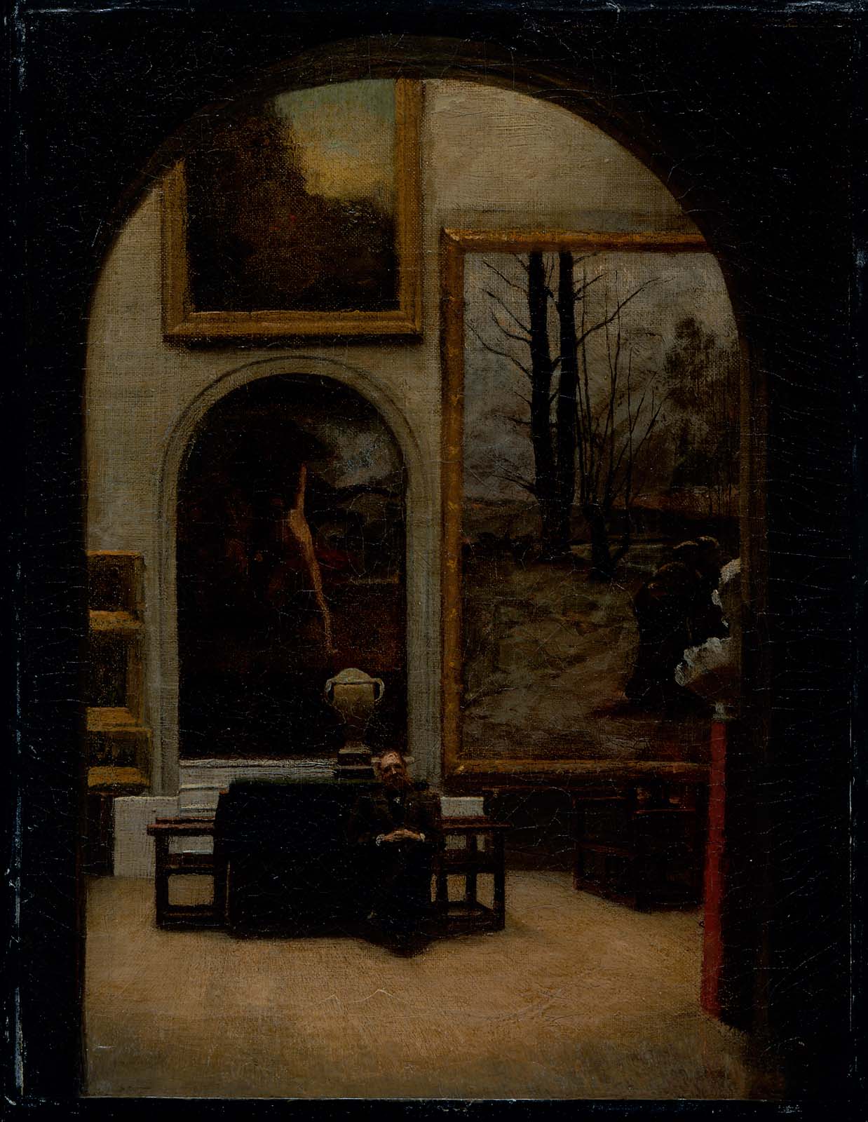 the Museum of Fine Arts, Copley Square by Enrico Meneghelli,A3(16x12")Poster