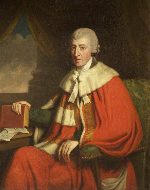 Sir William Henry Lyttelton, vintage artwork by Samuel Woodforde, 12x8" (A4) Poster