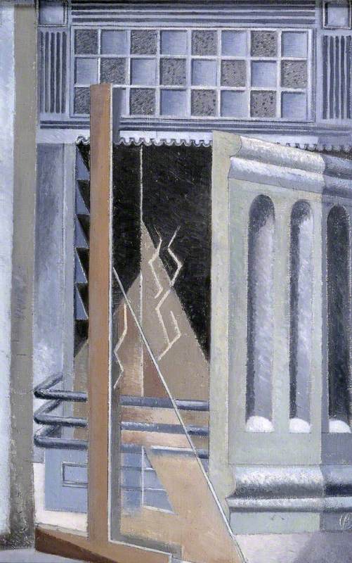 Lares, vintage artwork by Paul Nash, 12x8" (A4) Poster