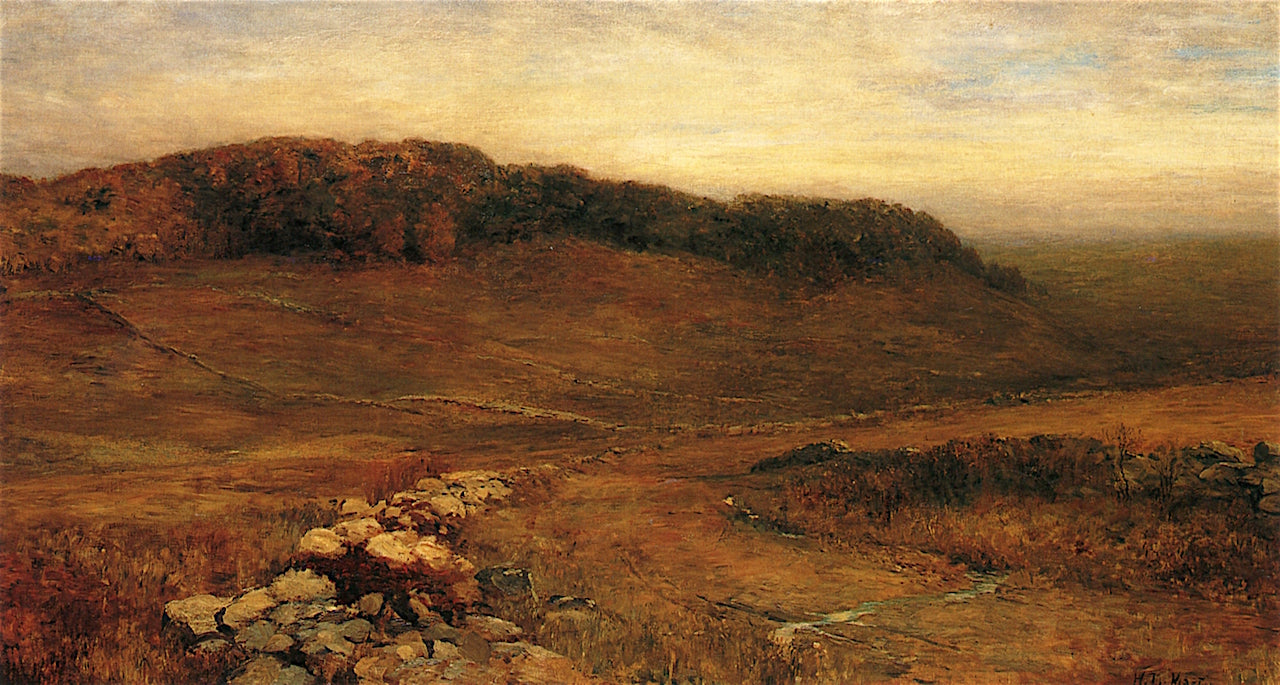 Westchester Hills, vintage artwork by Homer Dodge Martin, 12x8" (A4) Poster