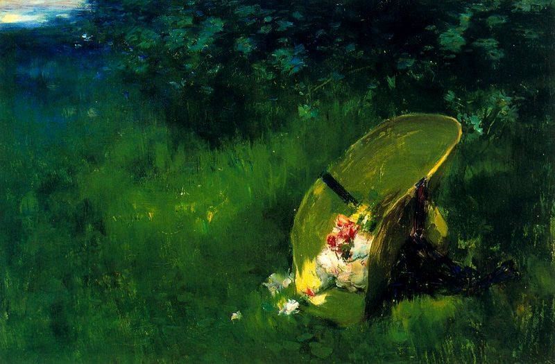 Sombrero con flores by Jaime Morera y Galicia,A3(16x12")Poster