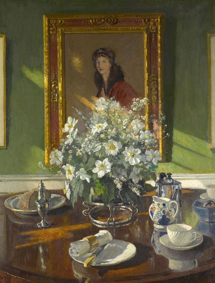 The breakfast table by Patrick William Adam,A3(16x12")Poster