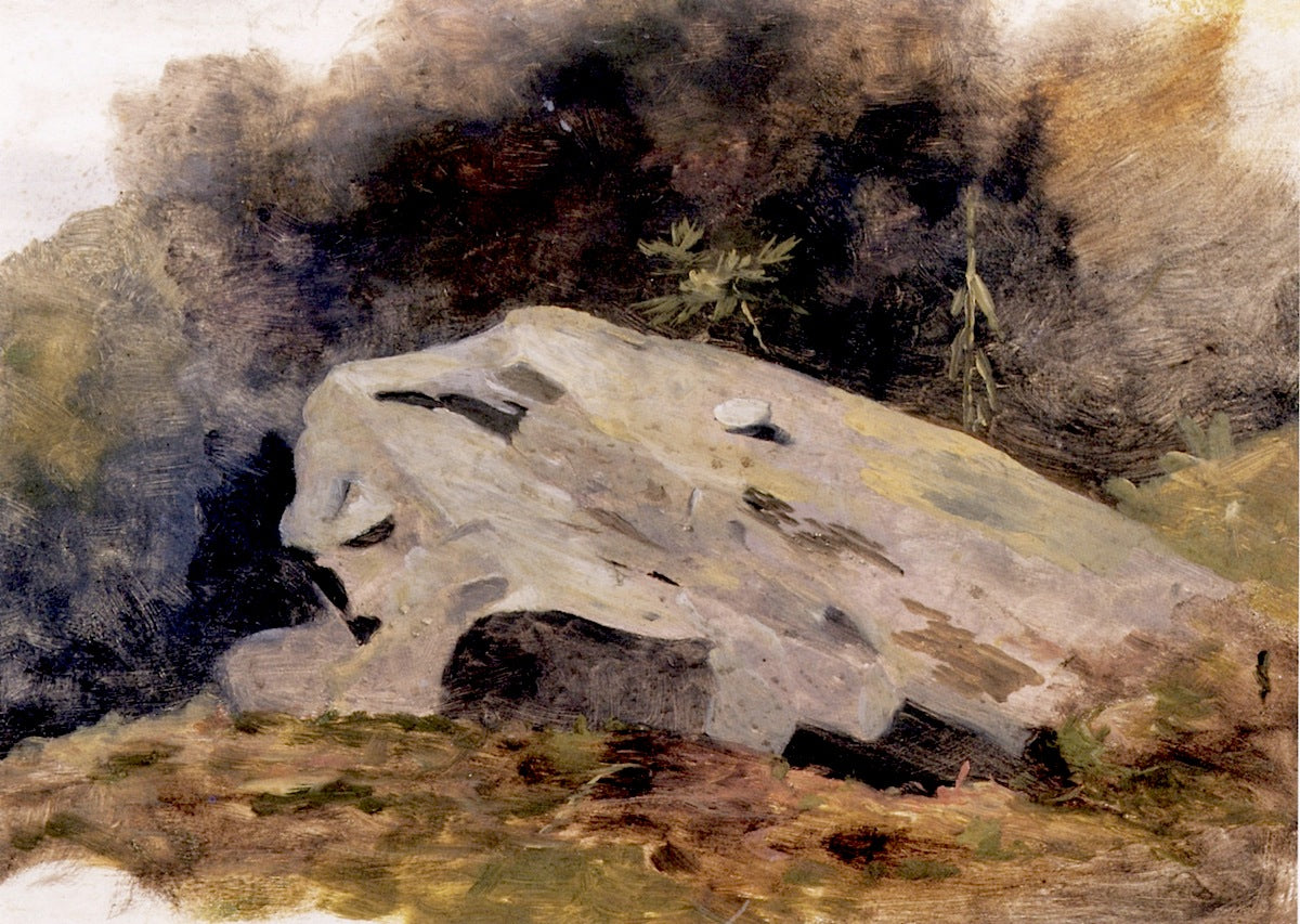 Study of a Ledge, vintage artwork by William Tylee Ranney, A3 (16x12") Poster Print