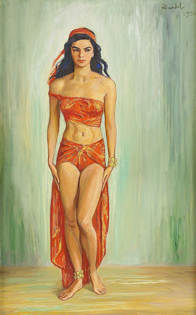 Cissi Olsson by Nils Dardel,16x12(A3) Poster