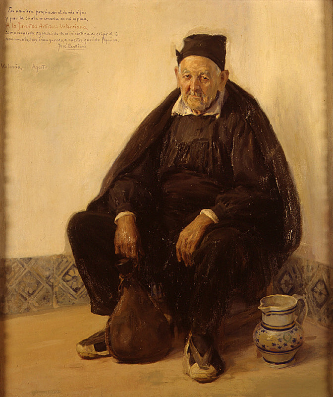 Hombre mayor by Jose Benlliure Gil,A3(16x12")Poster