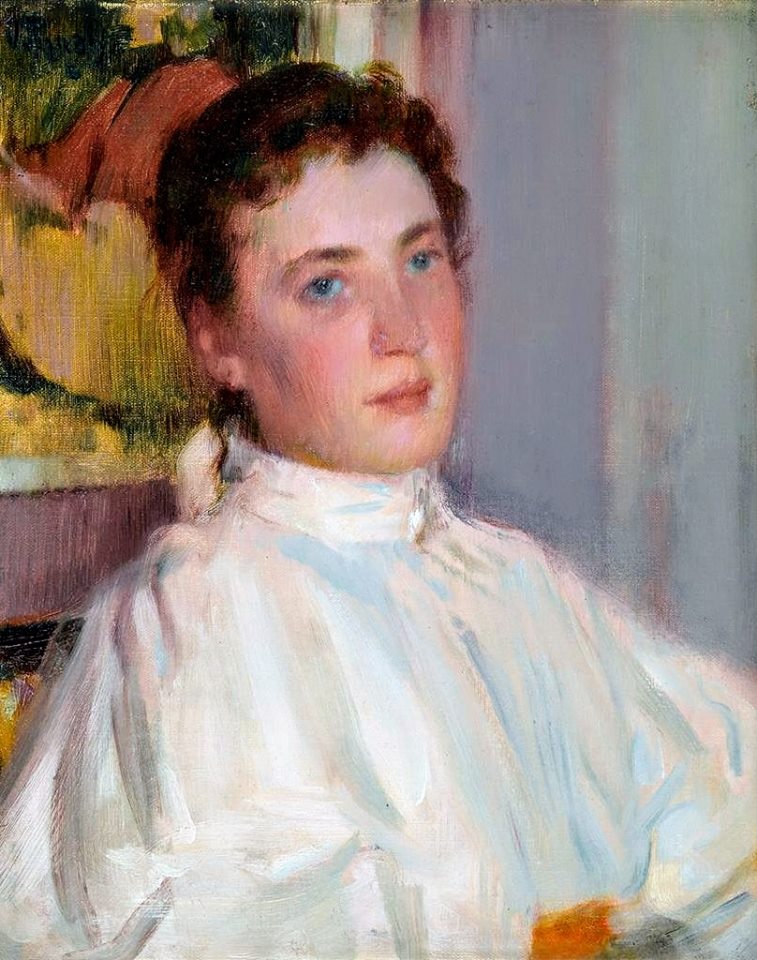 Girl from the north by Robert Vonnoh,A3(16x12")Poster