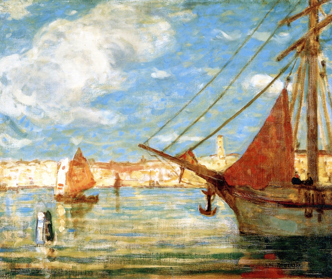 Port of Venice by James Wilson Morrice,A3(16x12")Poster