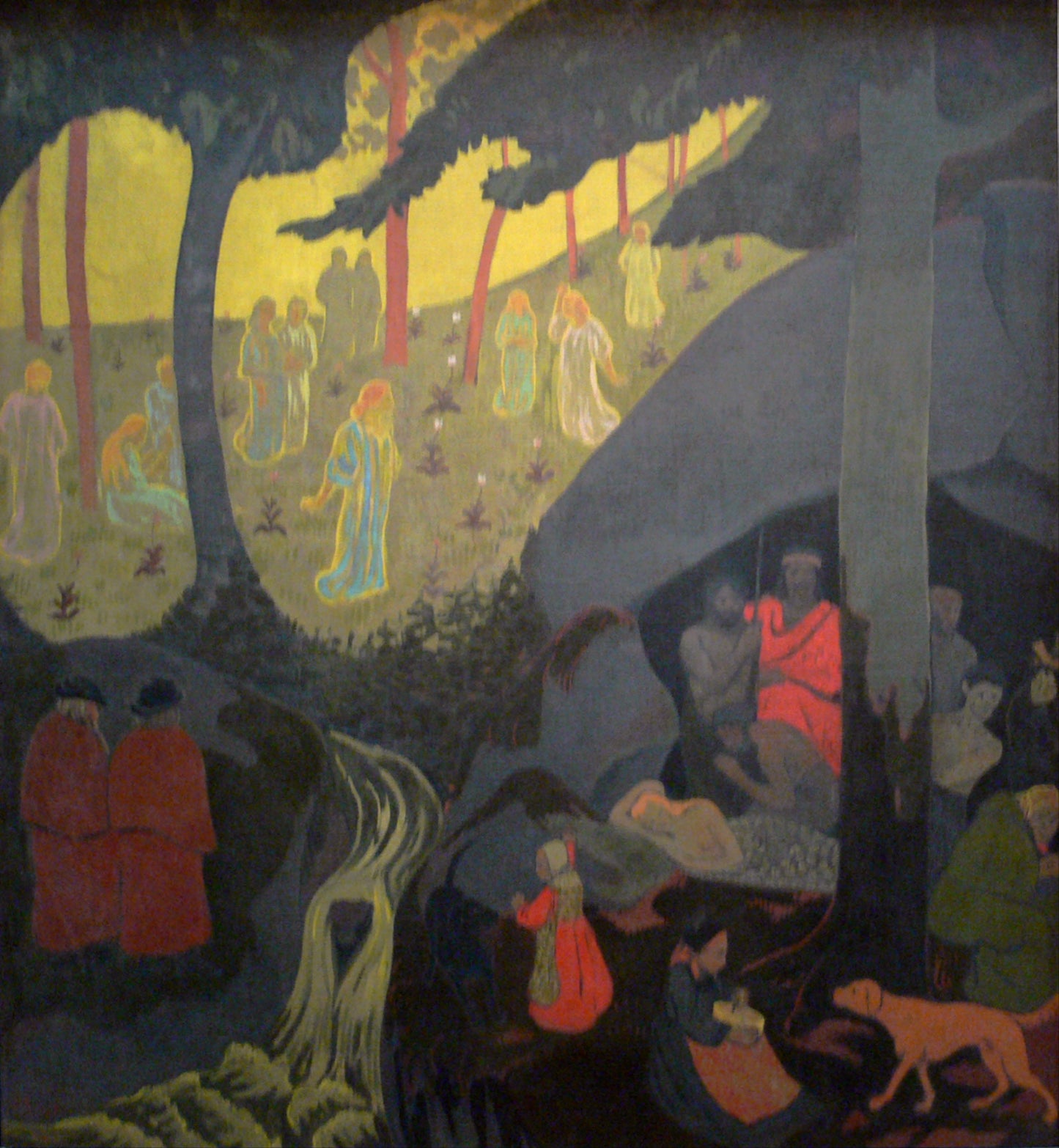Celtic Tale, vintage artwork by Paul Serusier, 12x8" (A4) Poster