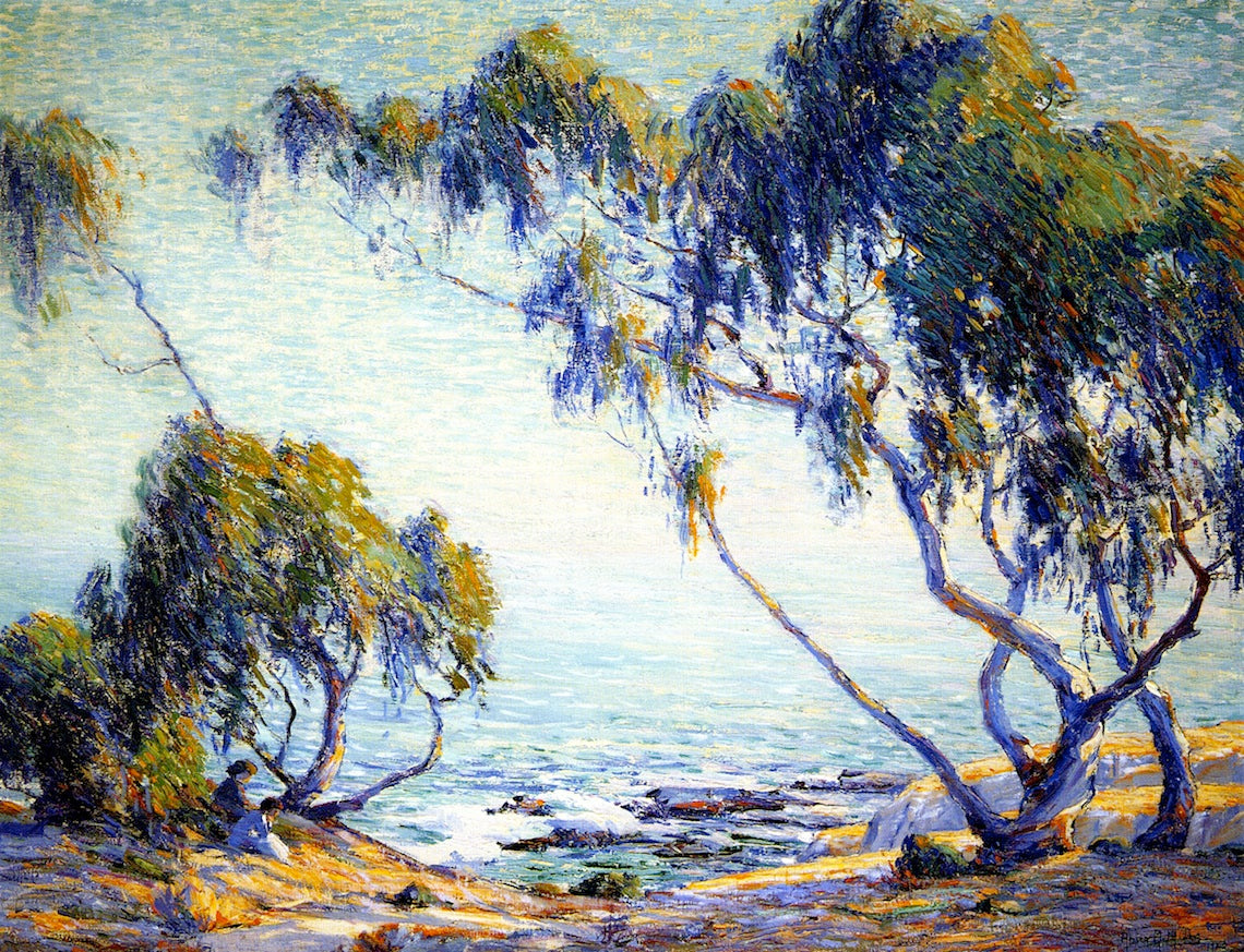 Spell of the Sea, vintage artwork by Anna Althea Hills, 12x8" (A4) Poster