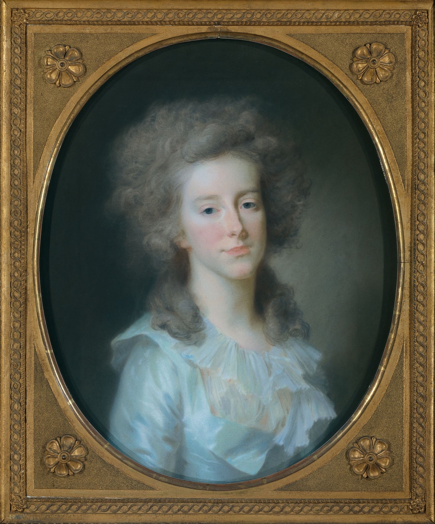 Frederica Louisa Wilhelmina (Louise; 1770-1819), vintage artwork by Johann Friedrich August Tischbein, 12x8" (A4) Poster