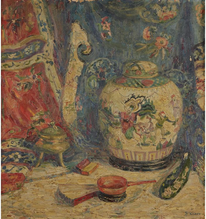 Chinese Still Life by Suzette Keast,16x12(A3) Poster