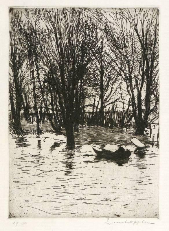 At Muggelsee by Ernst Oppler,A3(16x12")Poster
