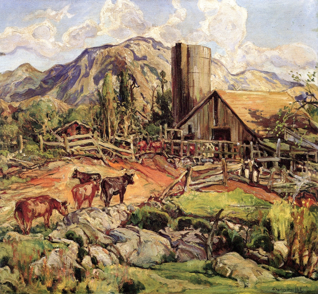Mountain Dairy by Charles Reiffel,A3(16x12")Poster