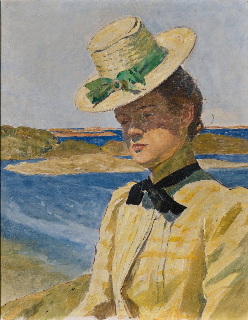 Miss Agnes Cleve by Carl Wilhelm Wilhelmson,A3(16x12")Poster
