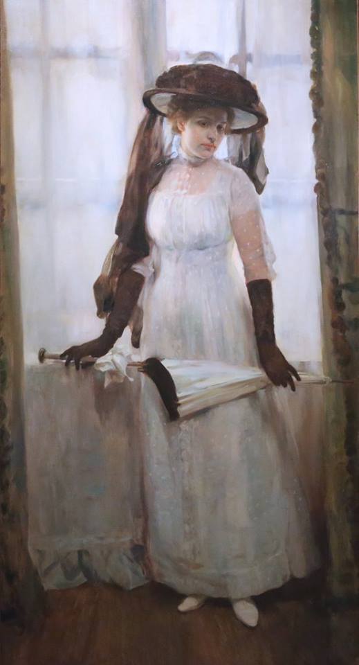 Blanc et noir by Herman Jean Joseph Richir,16x12(A3) Poster