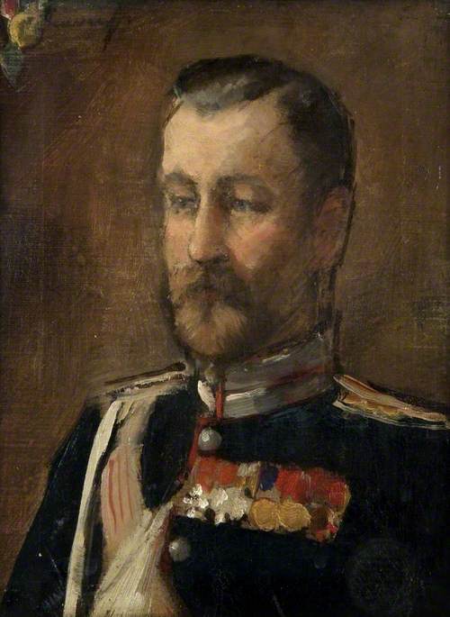 Baron Grancy, vintage artwork by Sir John Lavery, R.A., 12x8" (A4) Poster