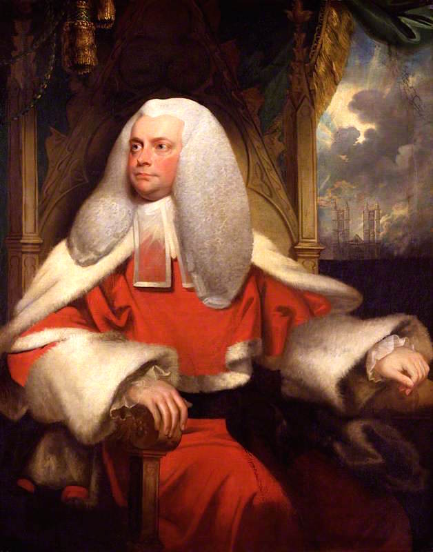 Sir Francis Buller, 1st Bt, vintage artwork by Mather Brown, 12x8" (A4) Poster
