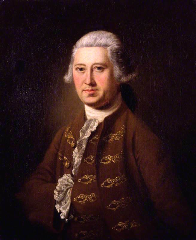 Patrick Miller, vintage artwork by Attributed to George Chalmers, 12x8" (A4) Poster