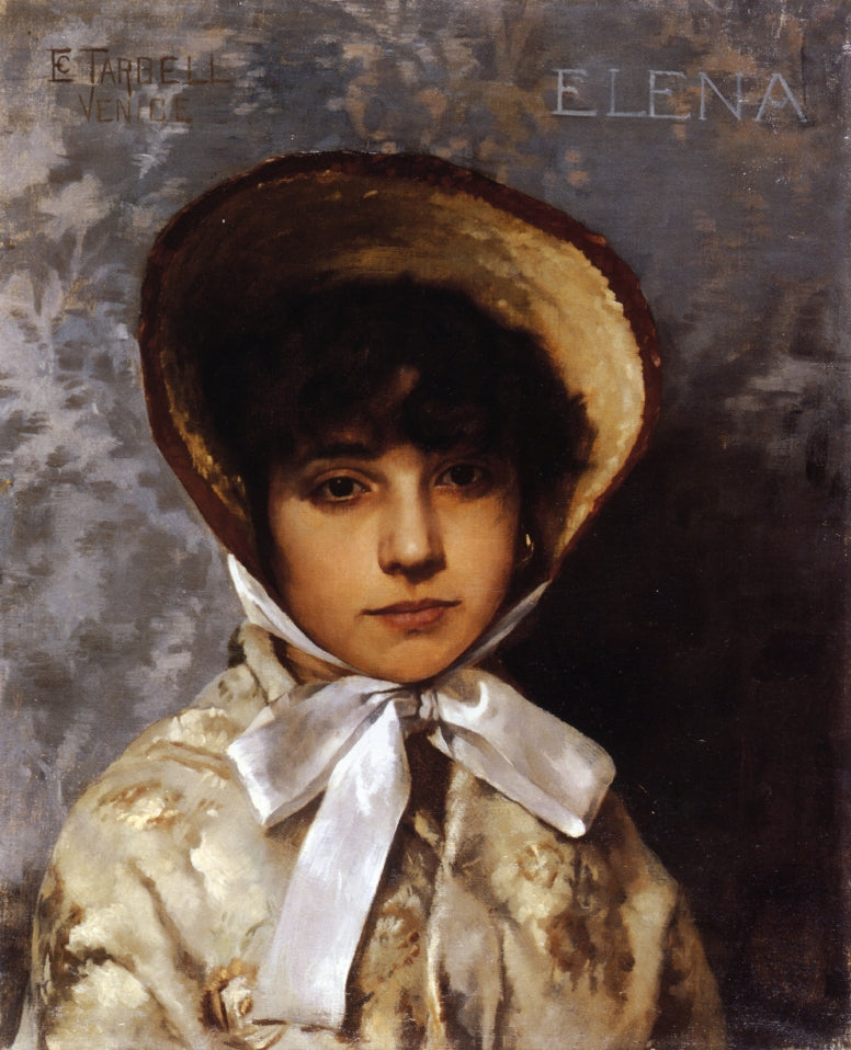 Elena by Edmund Tarbell,A3(16x12")Poster