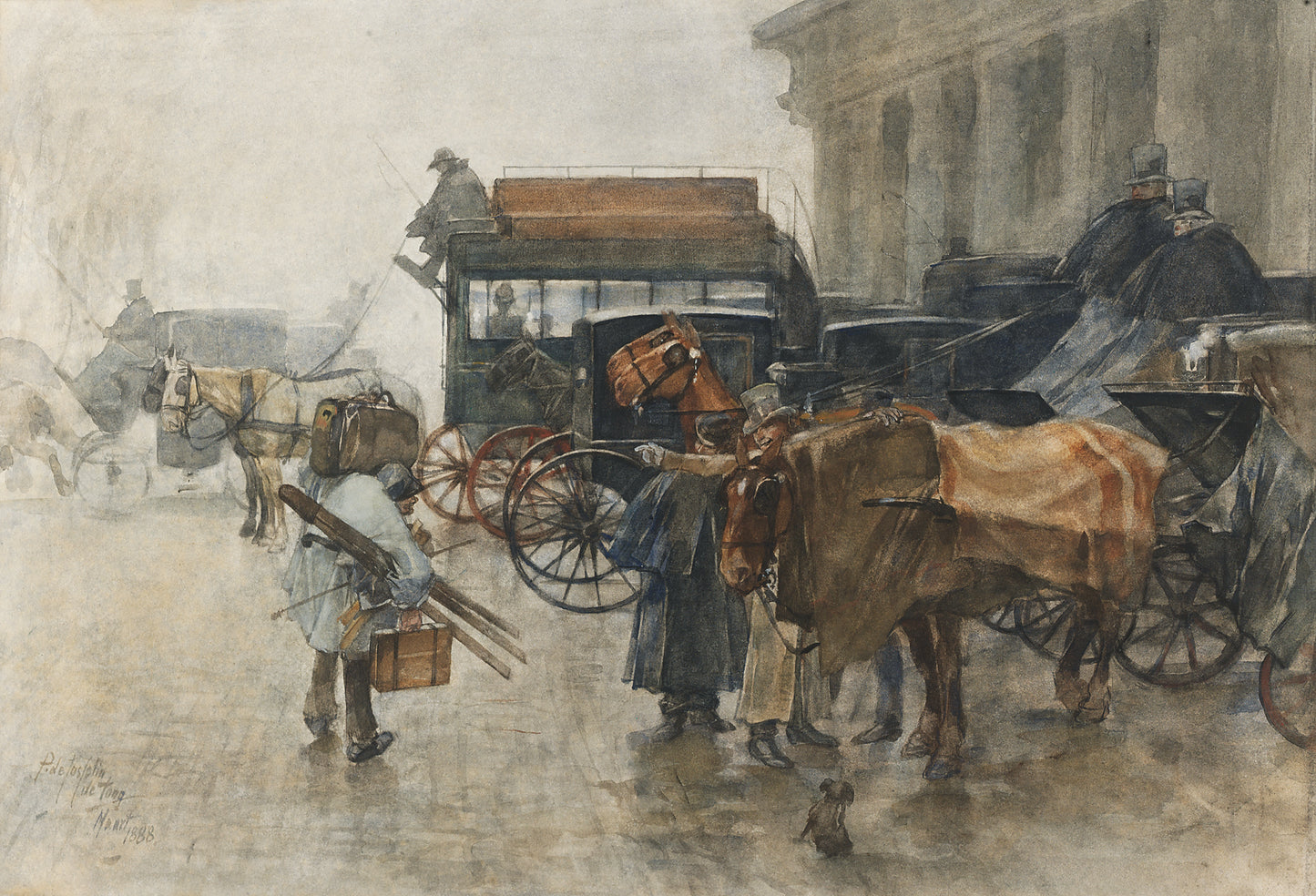 tion Hollands Spoor, The Hague by Pieter de Josselin de Jong,A3(16x12")Poster