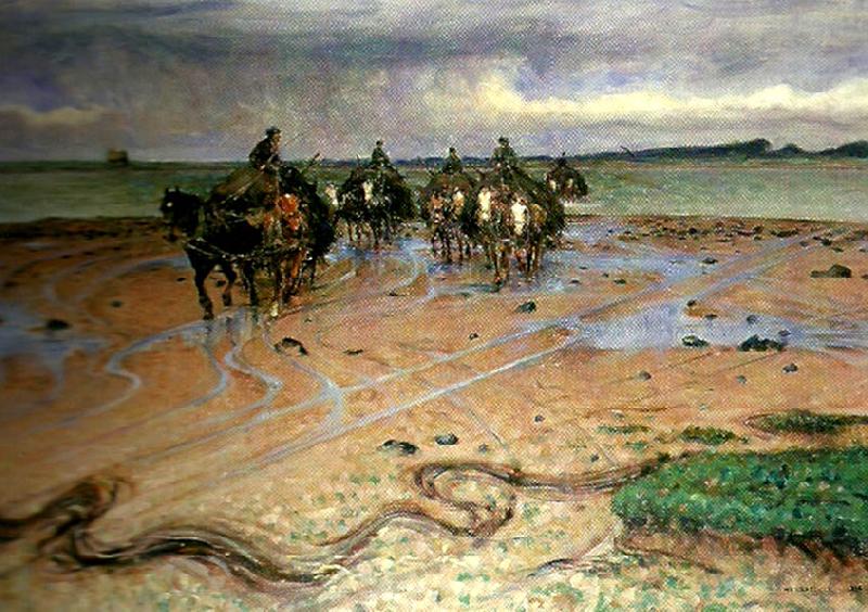 The Coast of Holland by Nils Kreuger,A3(16x12")Poster