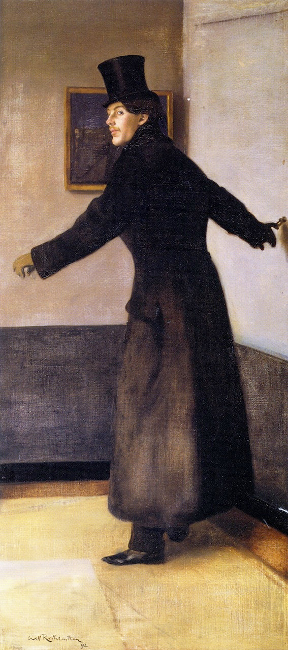 sort (The Painter Charles Conder) by Sir William Rothenstein,16x12(A3) Poster