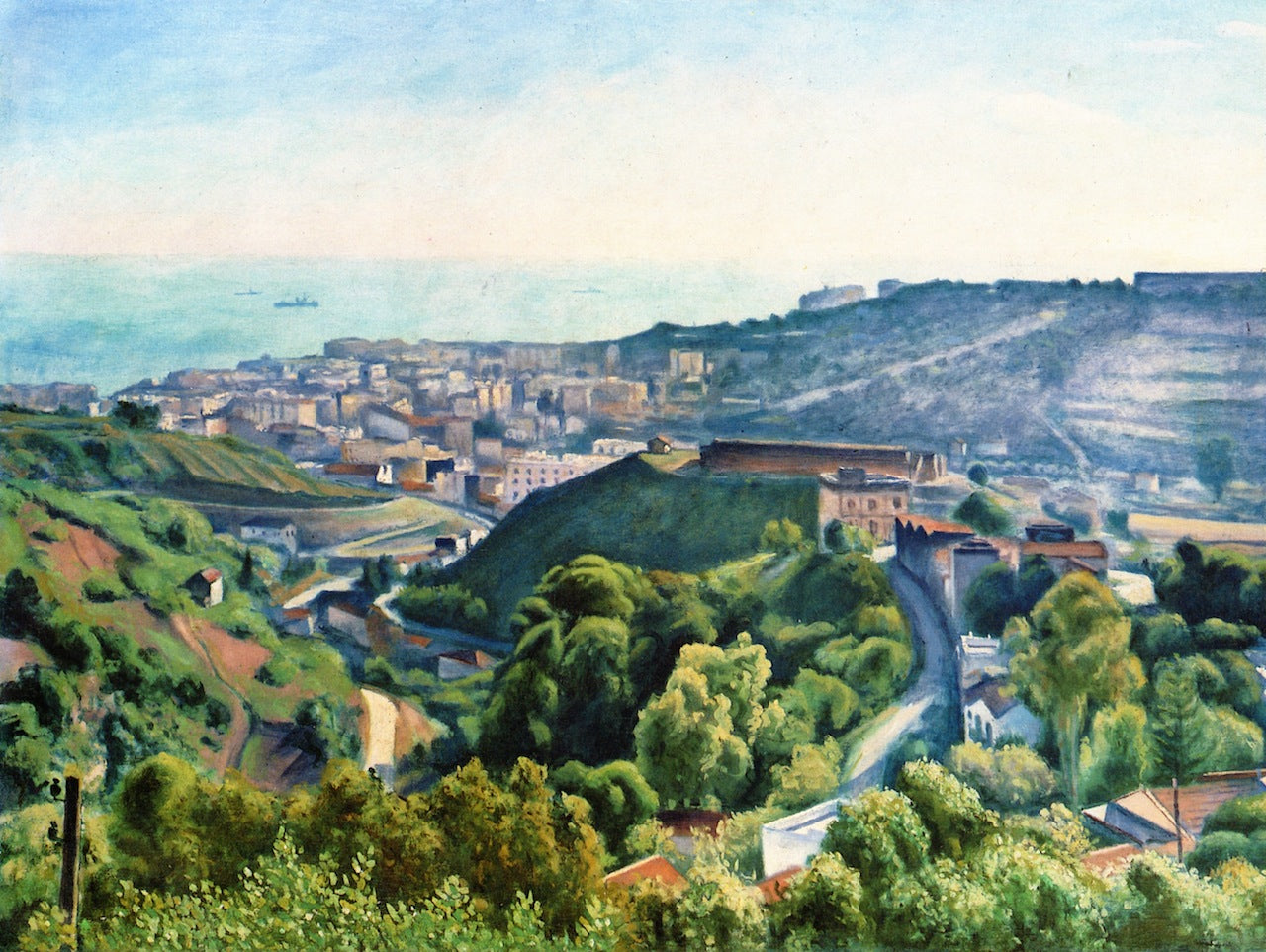 Algiers, View from Montplaisant by Albert Marquet,16x12(A3) Poster