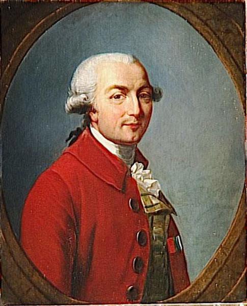 François-Jean, Marquis de Chastellux, Marshal of France, vintage artwork by Camille-Joseph-Étienne Roqueplan, A3 (16x12") Poster Print