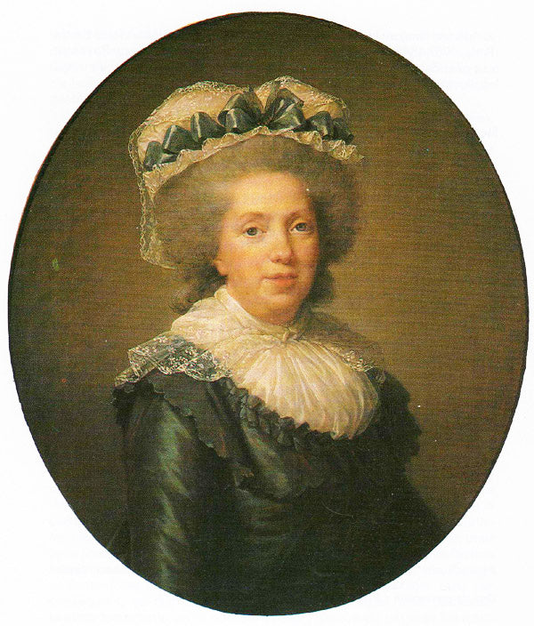 Madame Adelaïde de France, vintage artwork by Élisabeth Vigee-Lebrun, 12x8" (A4) Poster