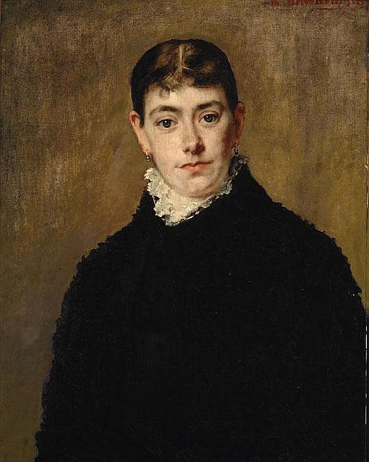 f Augusta Catherina Marie Jeanne Cramay by Therese Schwartze,A3(16x12")Poster