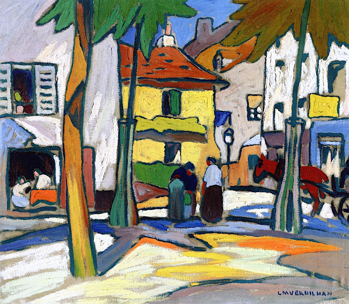 The Plaza by Louis Mathieu Verdilhan,16x12(A3) Poster