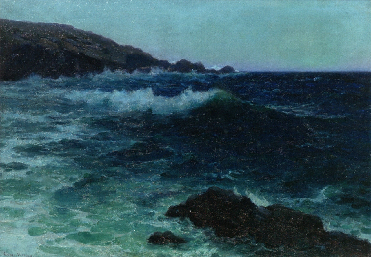 Hawaiian Coastline by Lionel Walden,A3(16x12")Poster