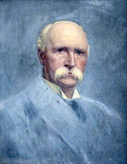Sir William MacEwan by Charles R. Dowell,16x12(A3) Poster