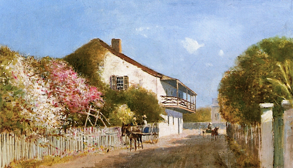 e and Carts, St. Augustine, Florida by William Staples Drown,A3(16x12")Poster