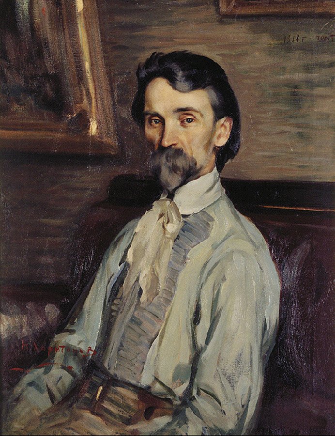 Portrait of F.A. Kovalenko by Nikolai Kharitonov,16x12(A3) Poster