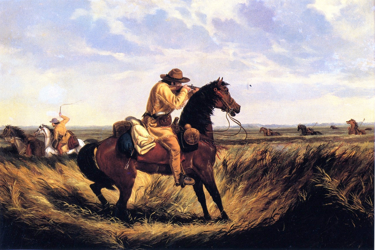 The Check, vintage artwork by Arthur Fitzwilliam Tait, A3 (16x12") Poster Print