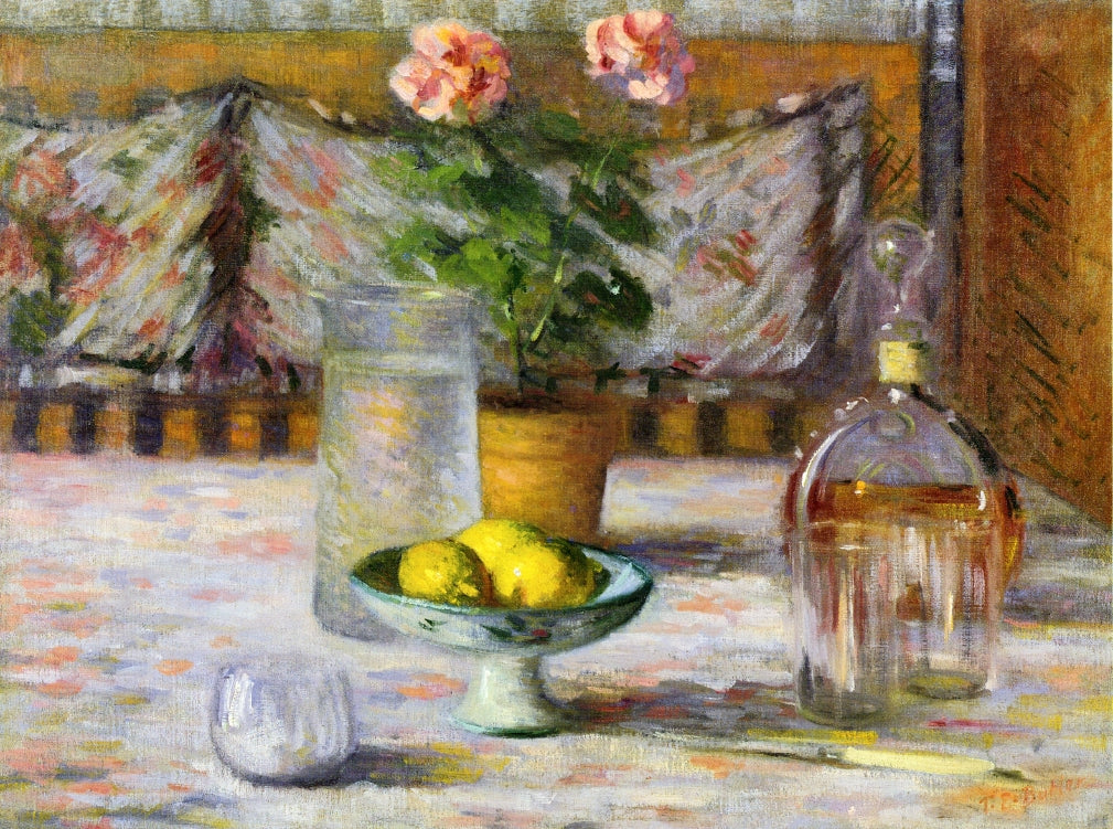 Still Life with Three Lemons by Theodore Earl Butler,A3(16x12")Poster