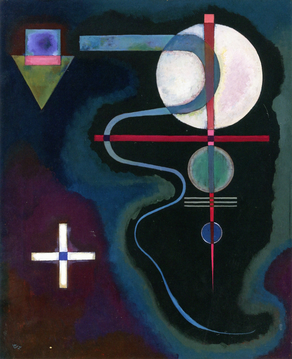 Cool Energy by Wassily Kandinsky,A3(16x12")Poster