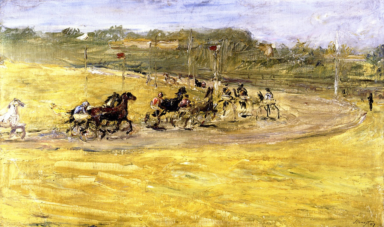 Harness Racing by Max Slevogt,A3(16x12")Poster