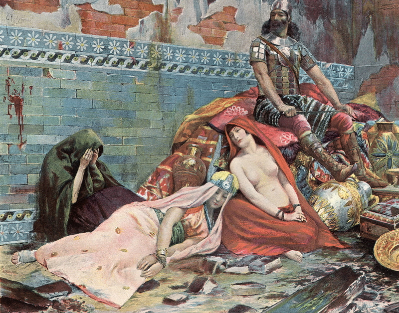 The Spoils of War by Georges Antoine Rochegrosse,A3(16x12")Poster