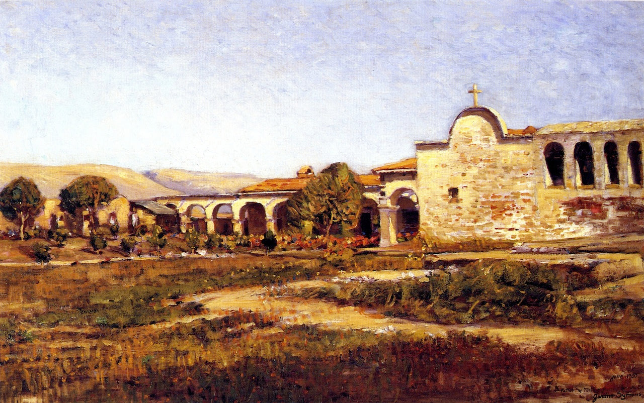 San Juan Capistrano Mission by George Gardner Symons,A3(16x12")Poster