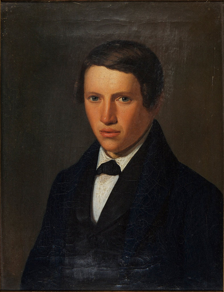 The Artist's Brother, vintage artwork by Lars Hansen, A3 (16x12") Poster Print