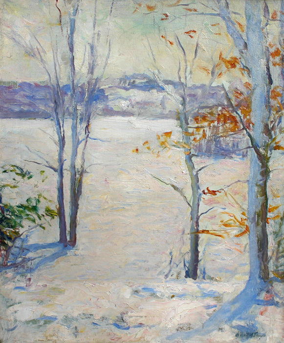 View to Monadnock, vintage artwork by Abbott Handerson Thayer, 12x8" (A4) Poster